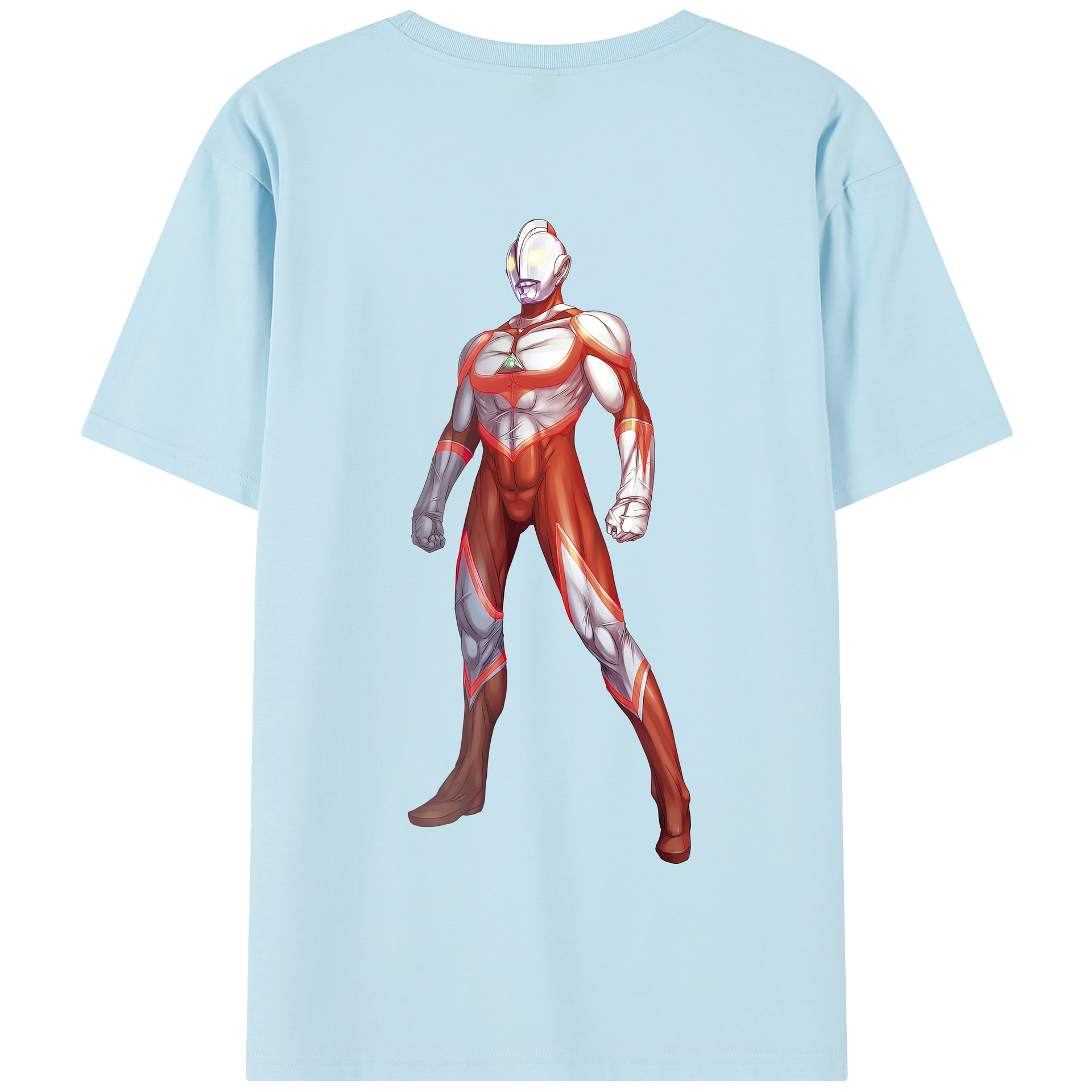 （画像用） ウルトラマン Ultraman 綿100％半袖Tシャツ（背面プリント）
